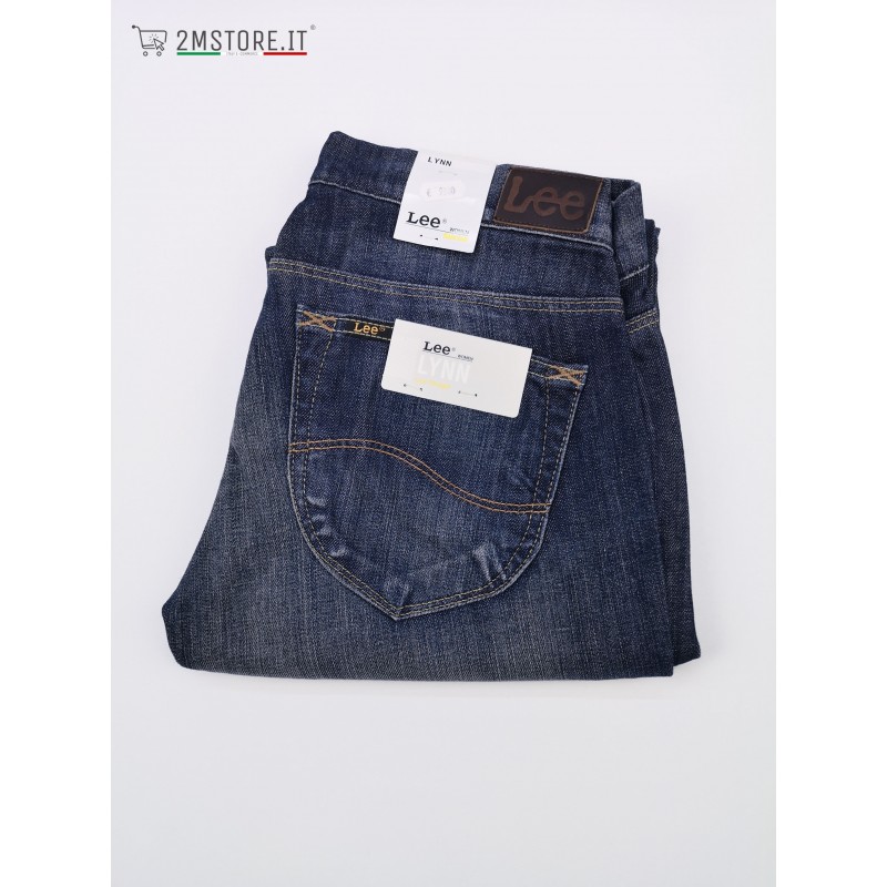 Jeans Donna LEE LYNN Blu Indigo Slim Fit Straight Leg Stretch Original  Vintage