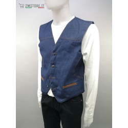 Men's Denim Jeans Vest...
