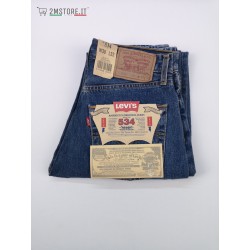 LEVI'S jeans LEVIS 534 Blue Slim Fit Straight Leg High Waist Original  Vintage