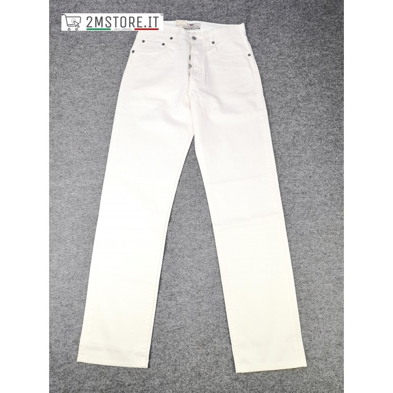 LEVI'S Jeans LEVIS 401 BLACK TAB White Original Fit Straight VINTAGE