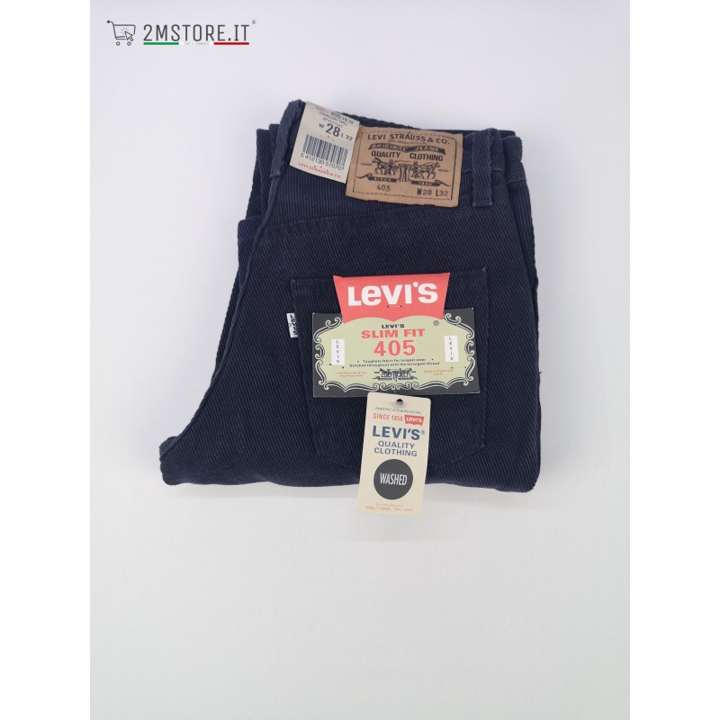 LEVI'S Jeans LEVIS 405 Cavallery twill Slim Fit Straight Leg High Waist  Vintage