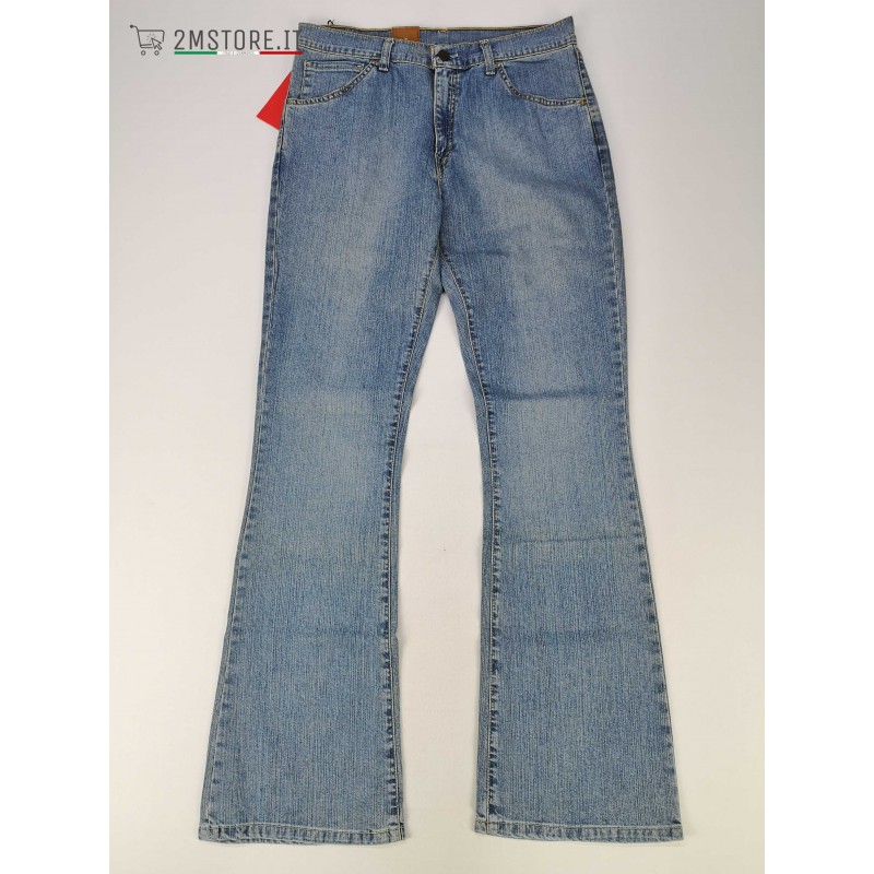 LEVI'S jeans LEVIS 525 RED TAB Striped Light Blue Slim Fit Bootcut Leg  VINTAGE