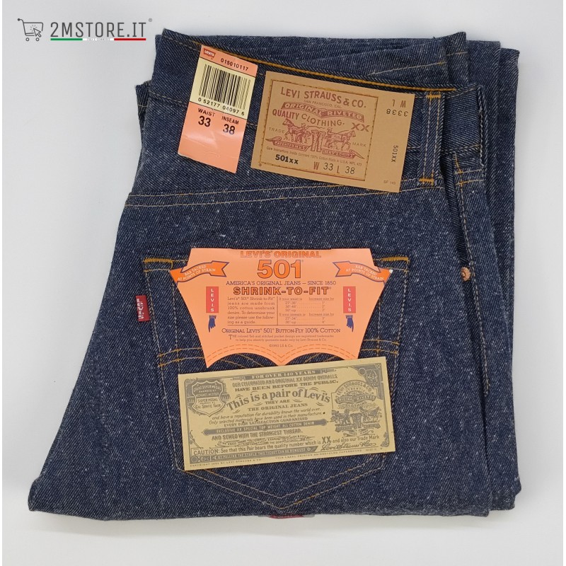 LEVI'S jeans LEVIS 501 XX Original Regular Fit VINTAGE LIMITED EDITION Type  1947