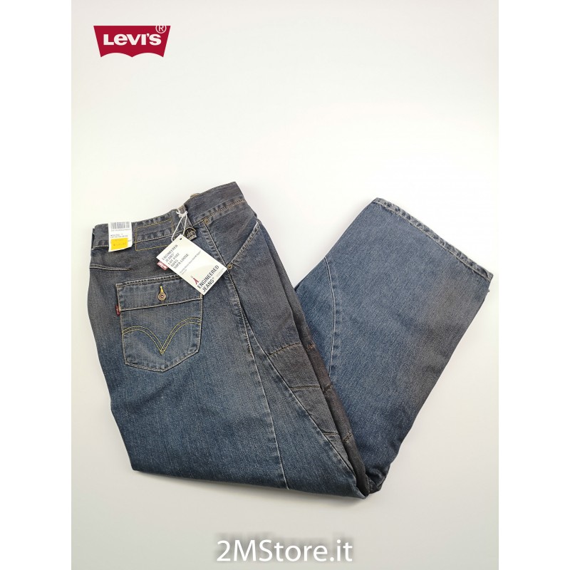 LEVI'S jeans LEVIS ENGINEERED 102 GUY SUPA LOOSE COUPE SUPER LARGE DENIM  Vintage