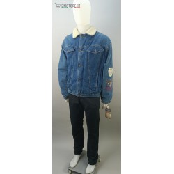 Padded Denim Jacket...