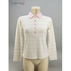 T-Shirt Polo Donna Maniche...