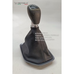 Genuine leather manual gear...