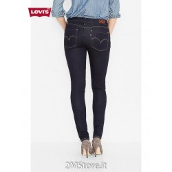LEVI'S LEVIS SLIGHT Curve ID SKINNY jeans woman NEW MODEL 05403 STRETCH  BLACK denim
