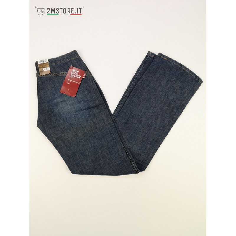 LEVI'S jeans LEVIS RED TAB 565 Dark Blue Square Cut Straight Low Waist  VINTAGE