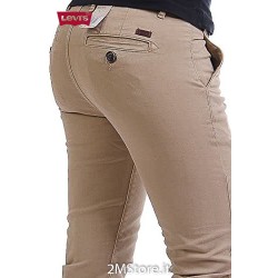 LEVI'S jeans LEVIS SKINNY CHINO Woman 15450-002 ORIGINAL Khaki Beige STRETCH