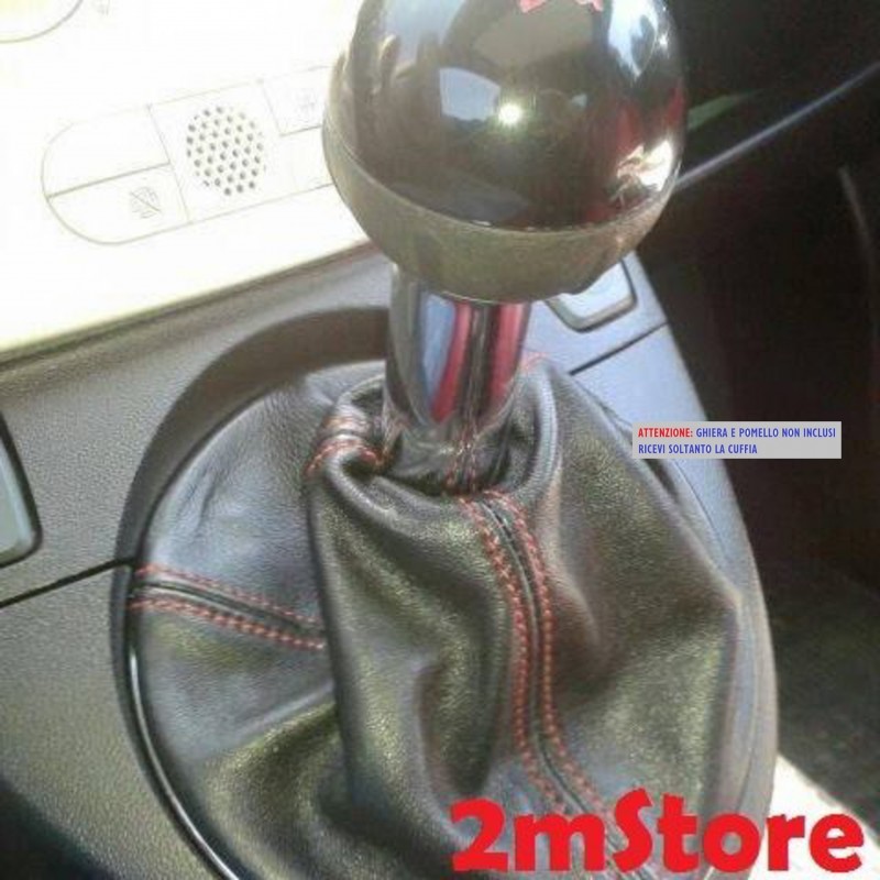 ATTENTION: Ring nut and knob not included, you only receive the gear shift boot